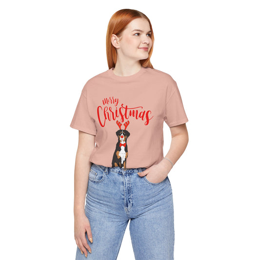 Holiday Hound: Merry Christmas T-Shirt